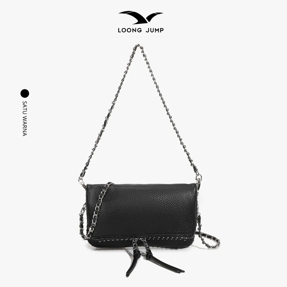 Tas Rantai Hitam · 2341-BLACK-M