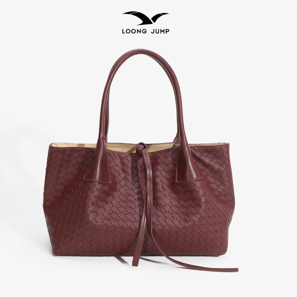 Tote Anyaman · B00101-2-WineRed-M