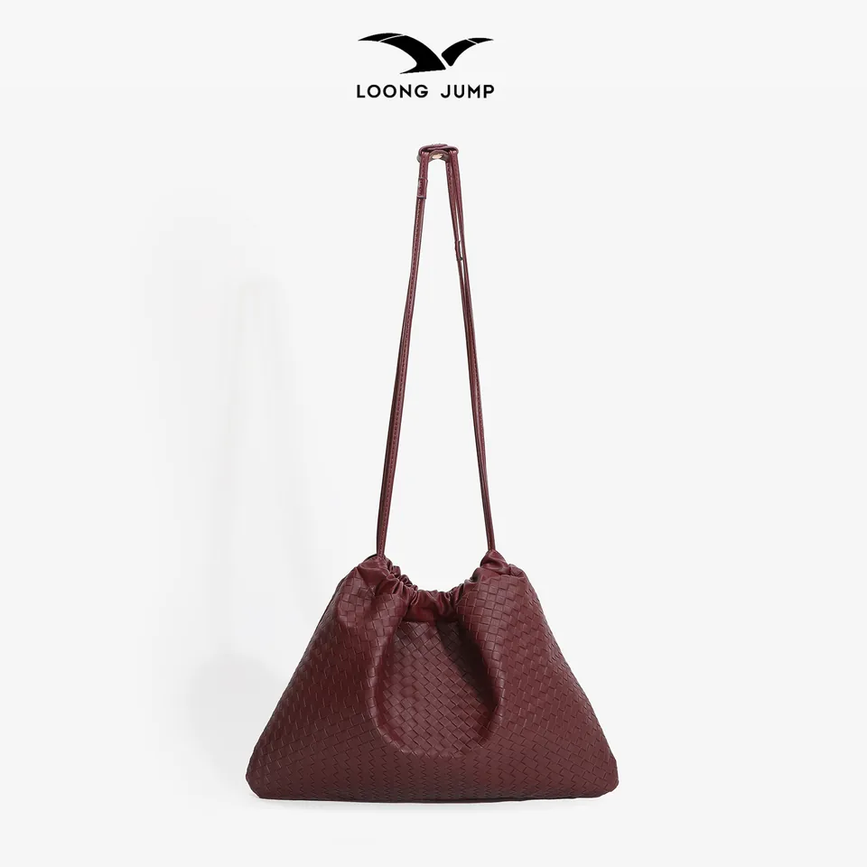 Tas Serut Anyaman · B00103-3-WineRed-F
