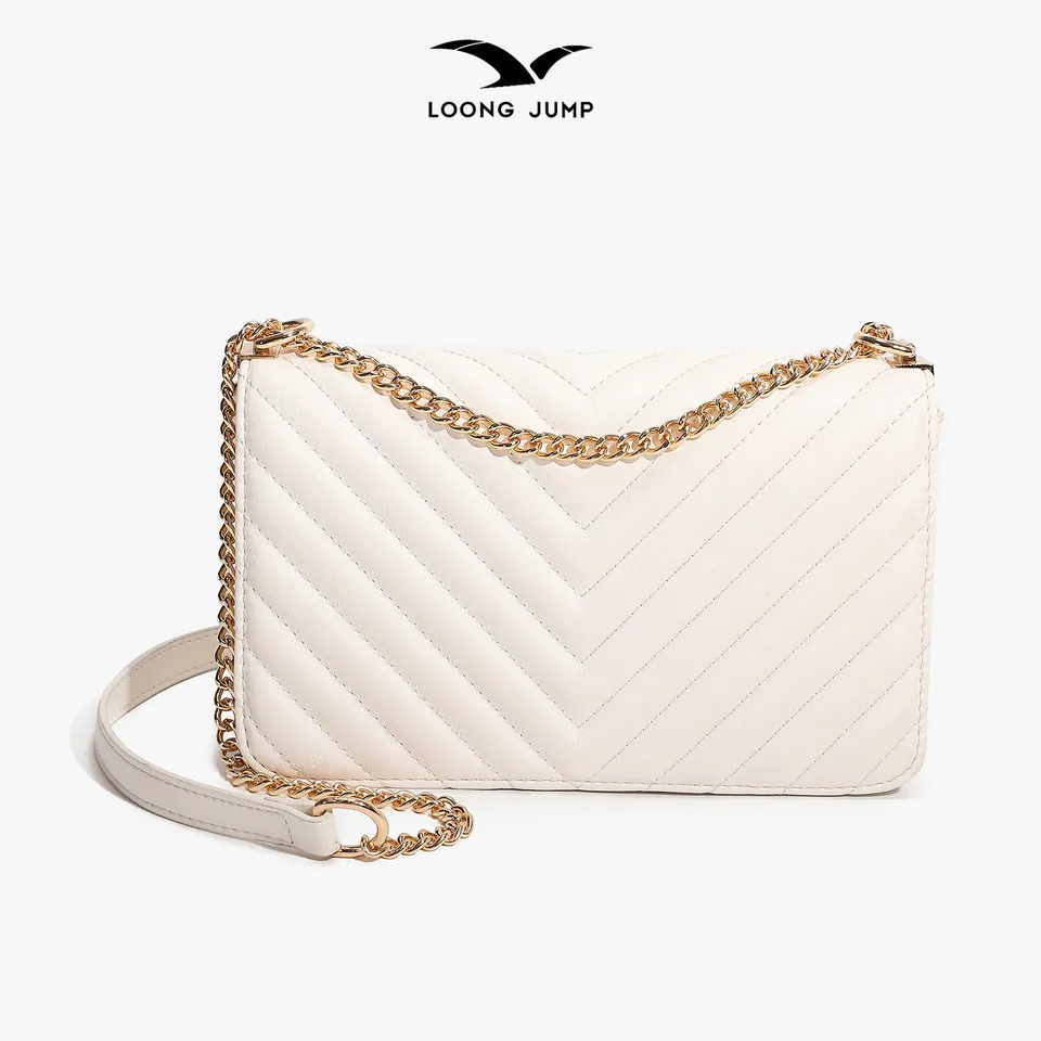 Tas Rantai Quilted · DS-4-BEIGE-S