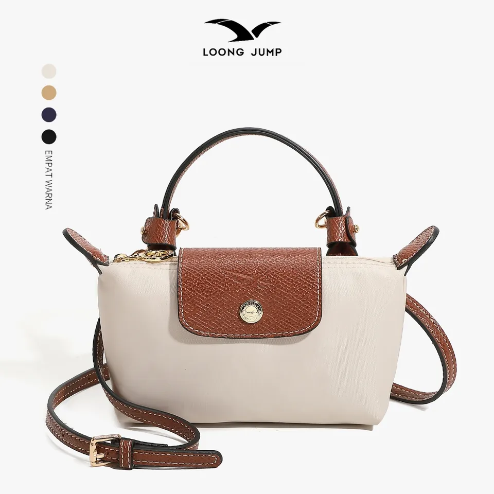 Tas Mini Dua Warna · H001-4-WHITE-XS