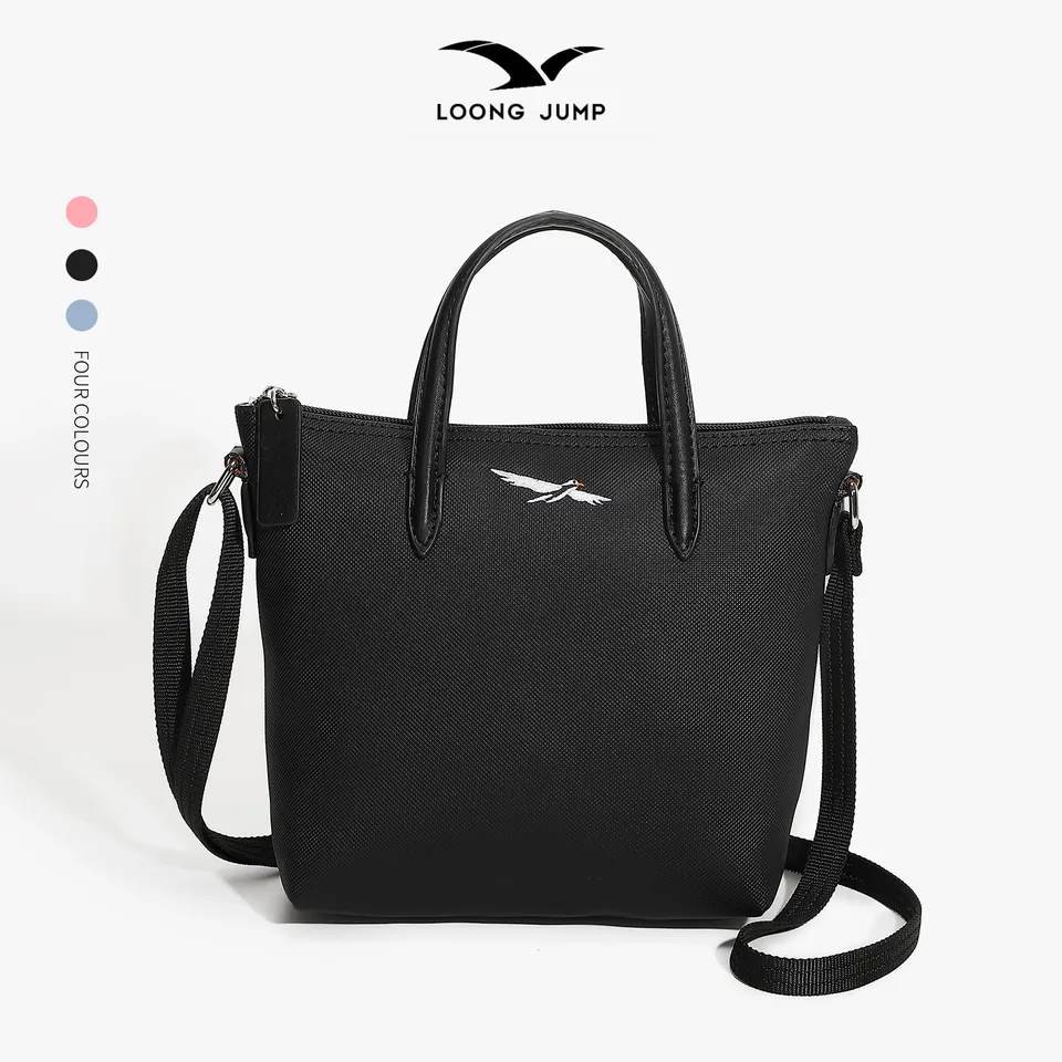 Tote Selempang Hitam · H2503-BLACK-M